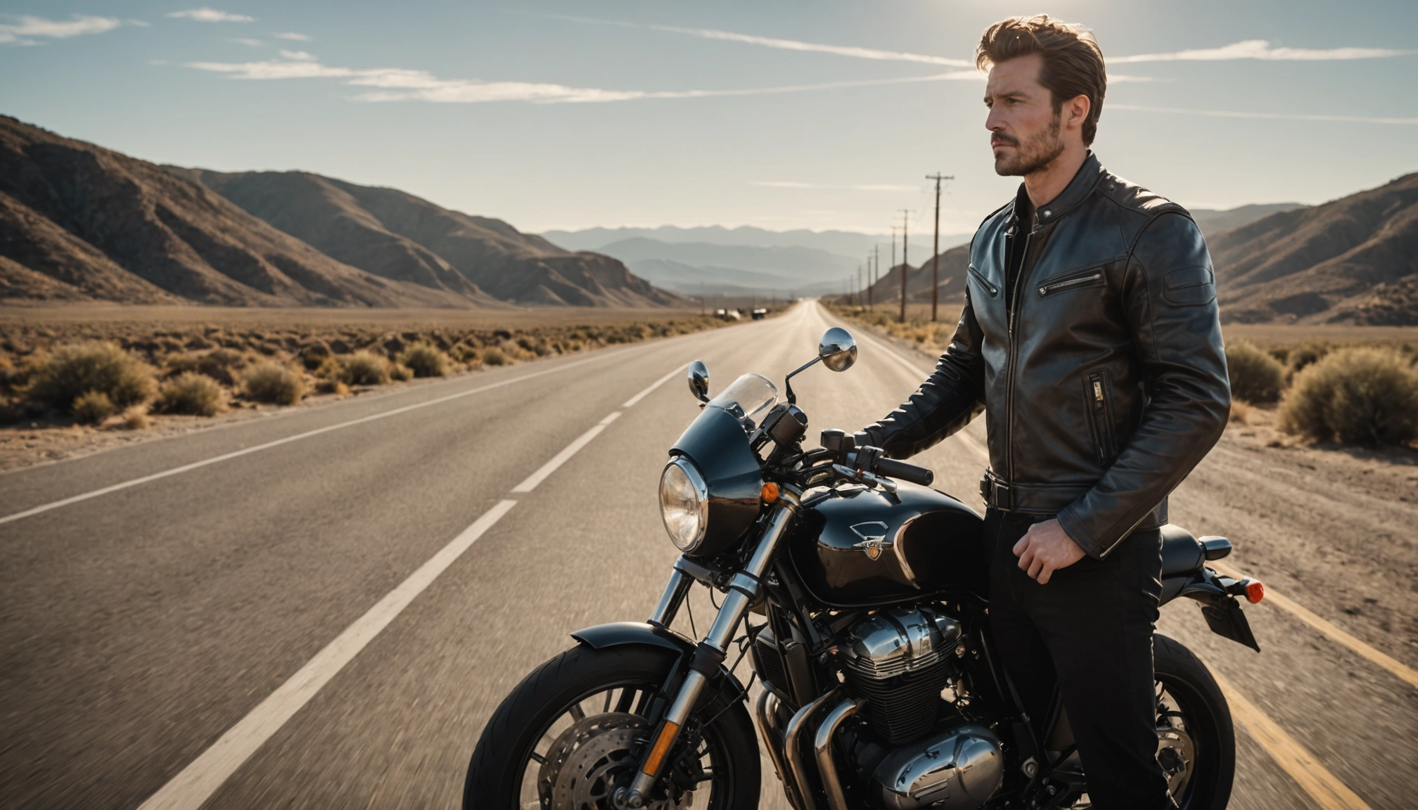 Blouson en cuir pour motard : style et protection garantis